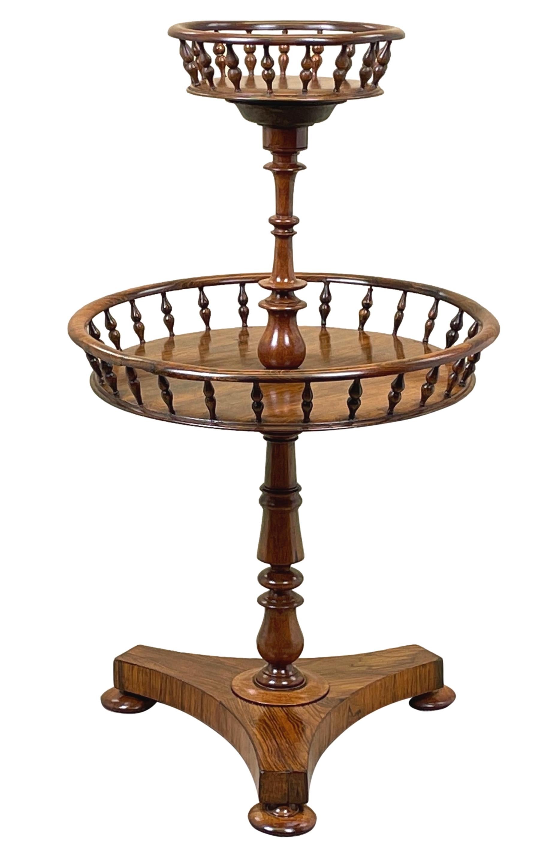 Rosewood Regency Occasional Table For Sale 1