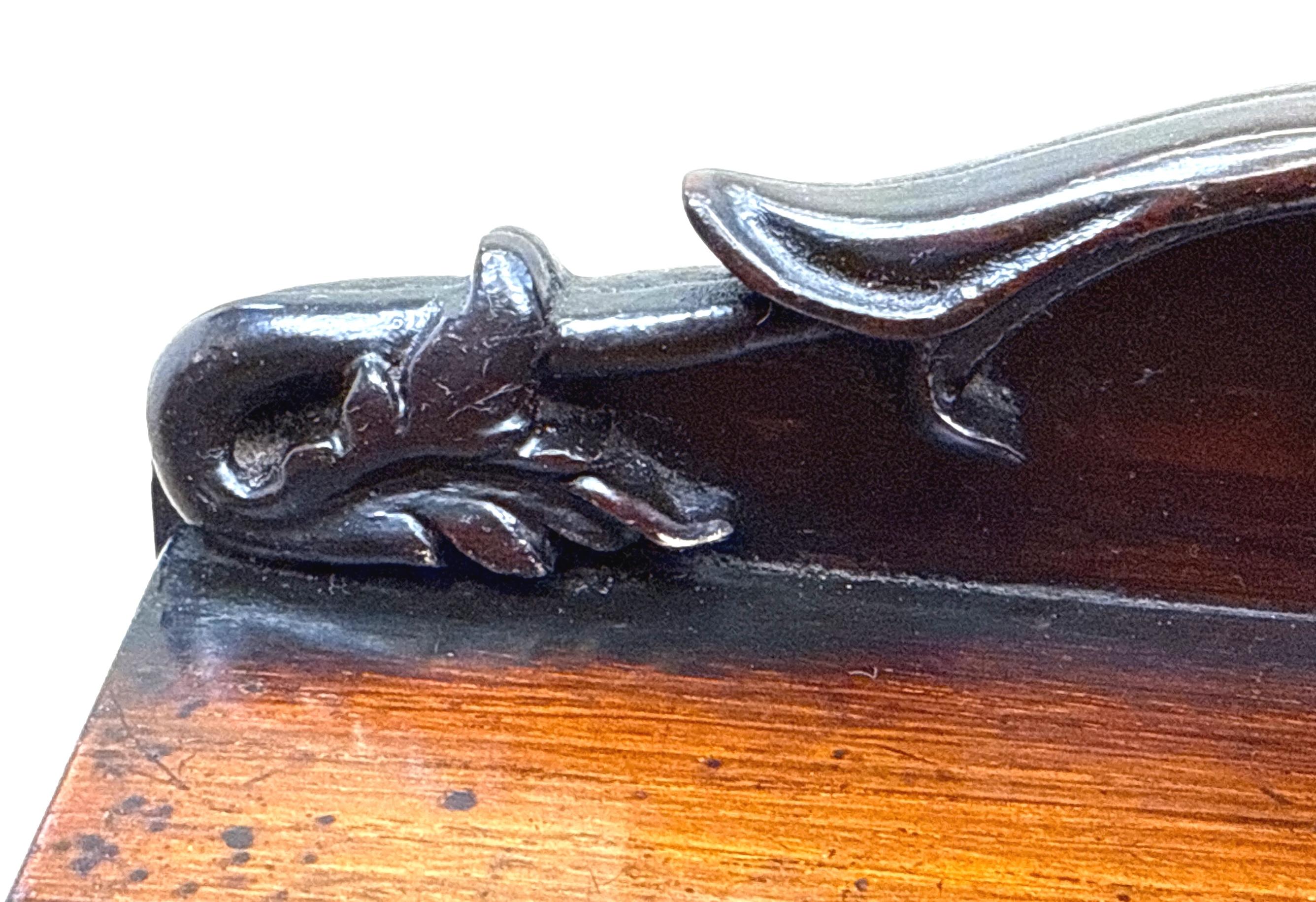 Rosewood Regency Tea Caddy Miniature Sideboard For Sale 3