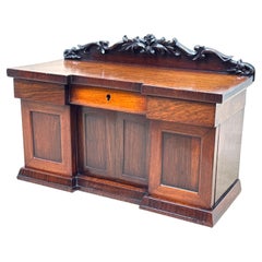 Rosenholz Regency Tea Caddy Miniature Sideboard