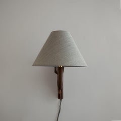 Rosewood 'Sax' Wall Lamp Erik Hansen for Le Klint, 1952