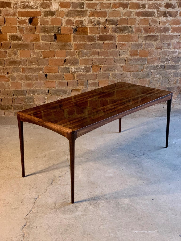 Rosewood Scandinavian Coffee Table Haug Snekkeri by Tomter Bruksbo