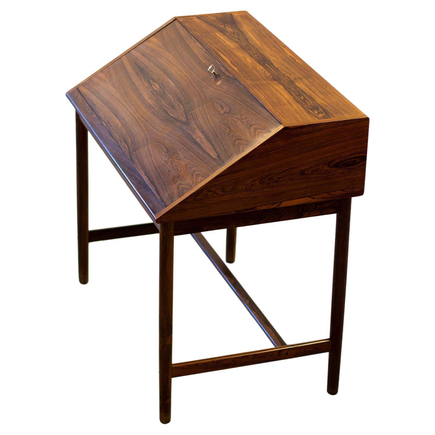 Rosewood secretair by Torbjørn Afdal, Norway, 1960s, Palisander