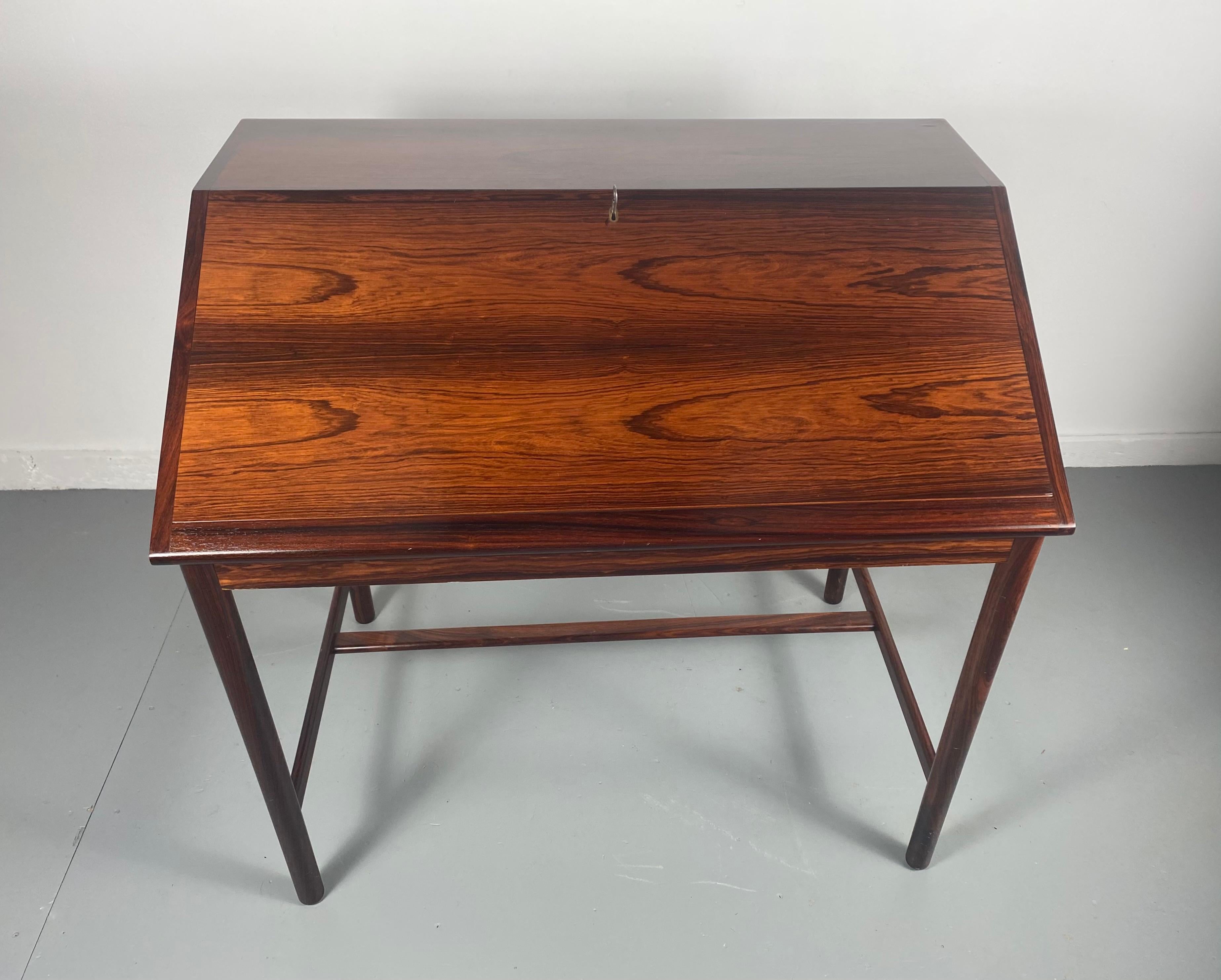 Rosewood Secretaire by Torbjørn Afdal for Nesjestranda, Norway, 1960s 4