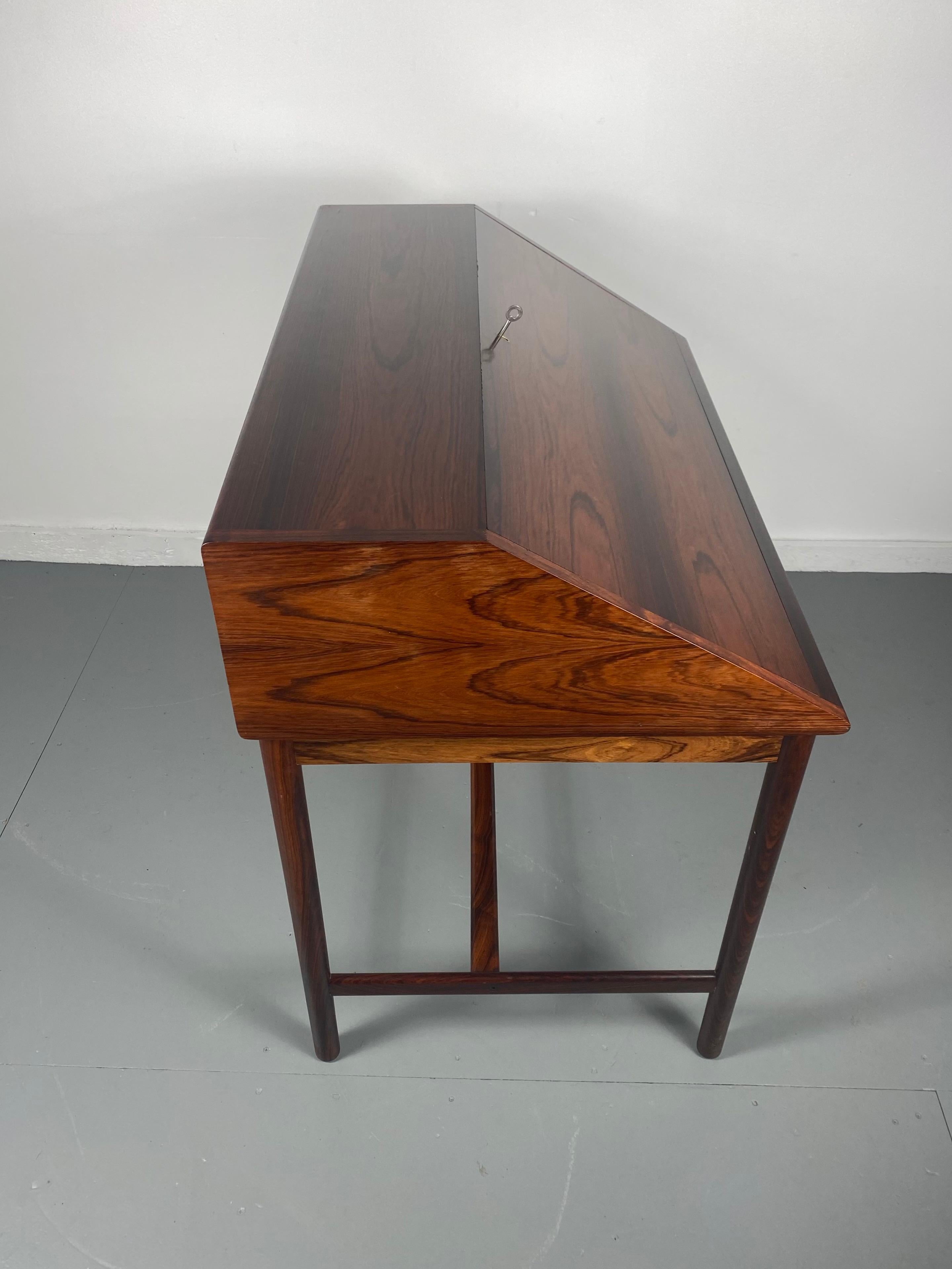 Rosewood Secretaire by Torbjørn Afdal for Nesjestranda, Norway, 1960s 6