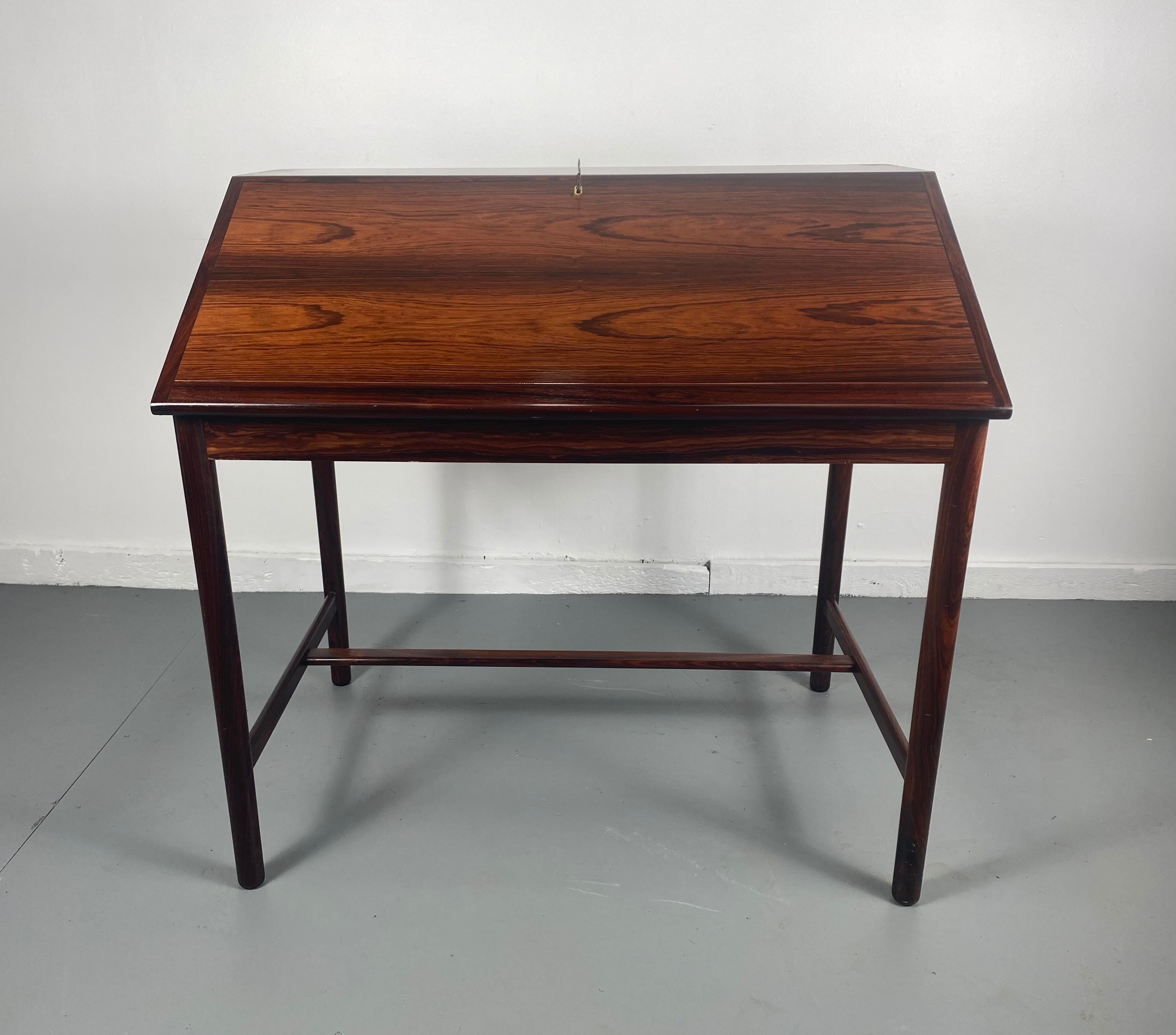 Norwegian Rosewood Secretaire by Torbjørn Afdal for Nesjestranda, Norway, 1960s