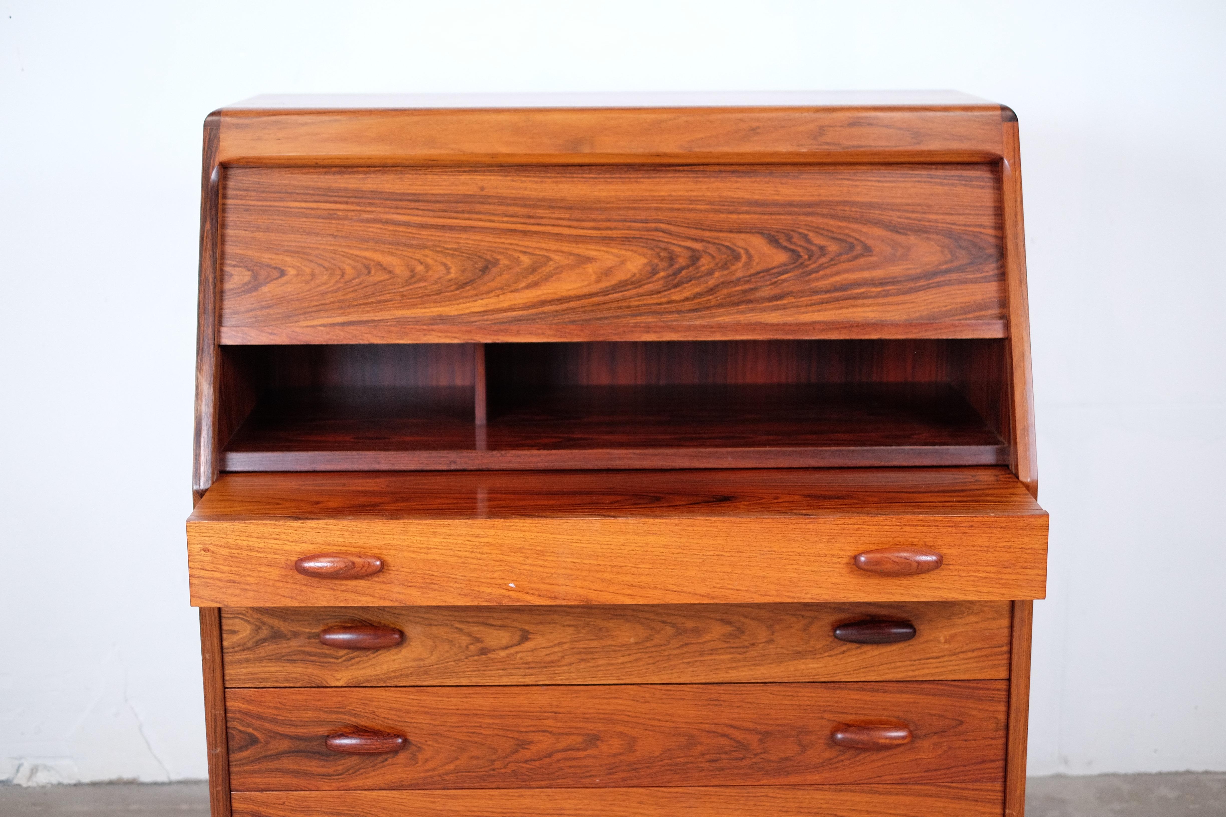 Danish Rosewood Secretaire from Dyrlund, 1960s