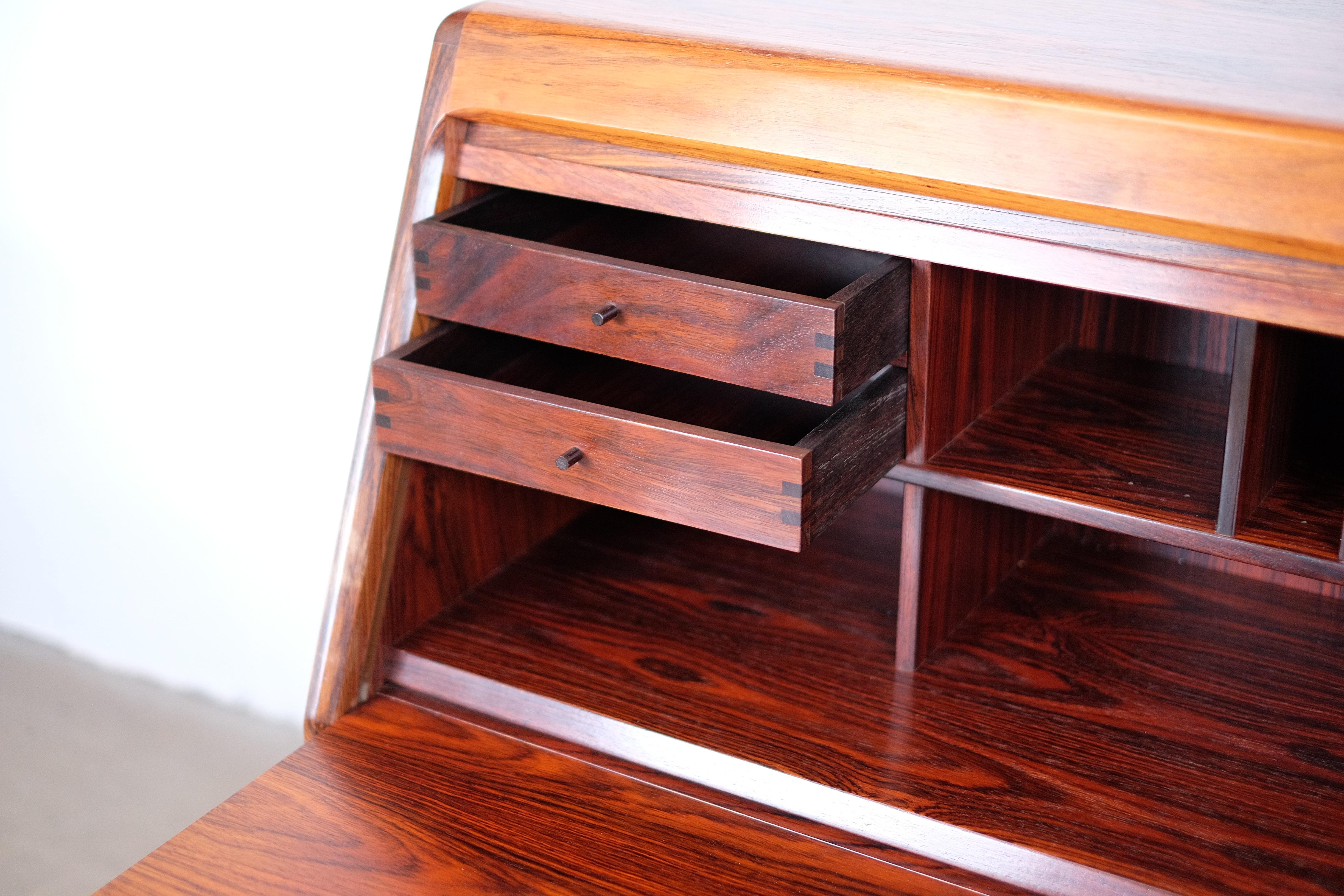 Rosewood Secretaire from Dyrlund, 1960s 1