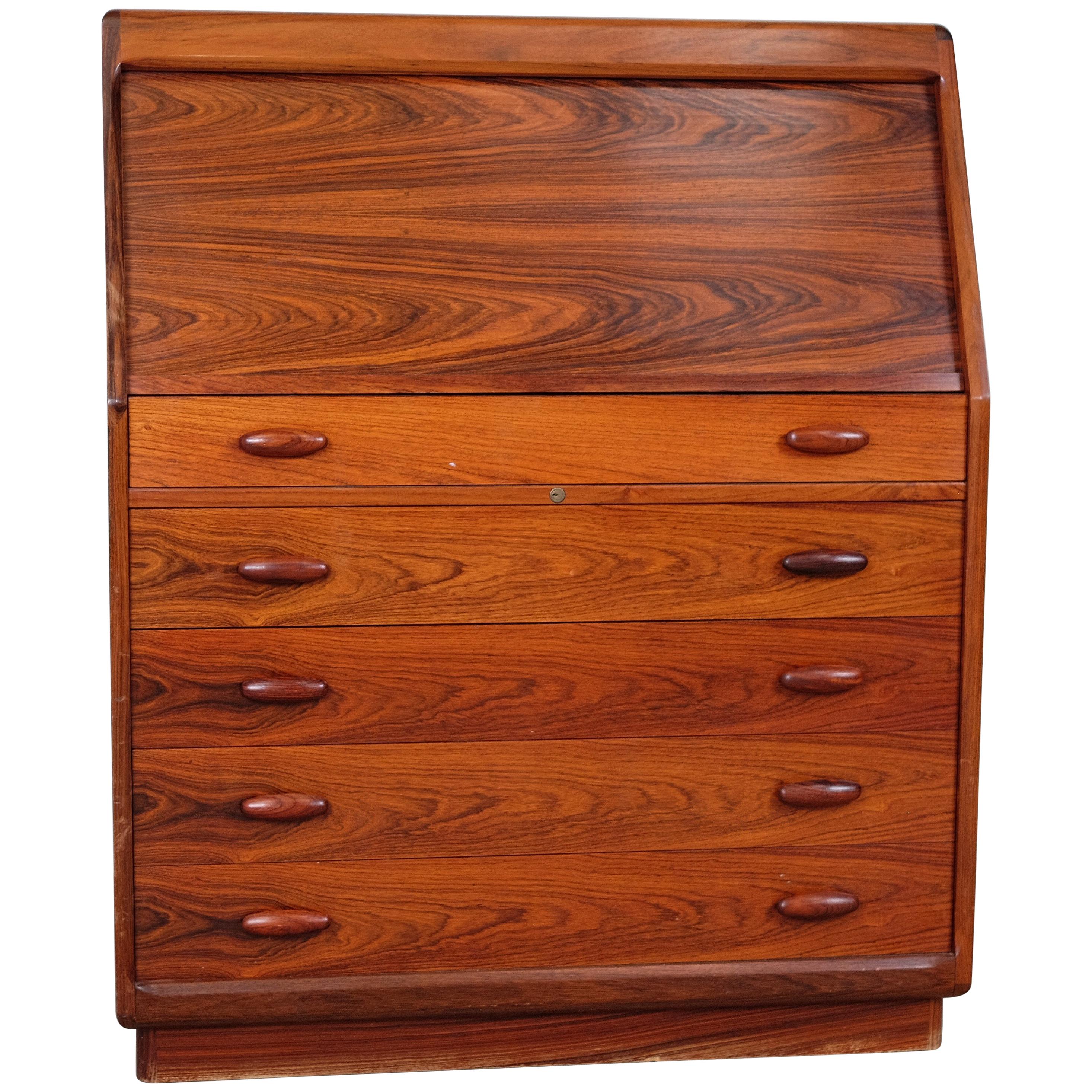 Rosewood Secretaire from Dyrlund, 1960s