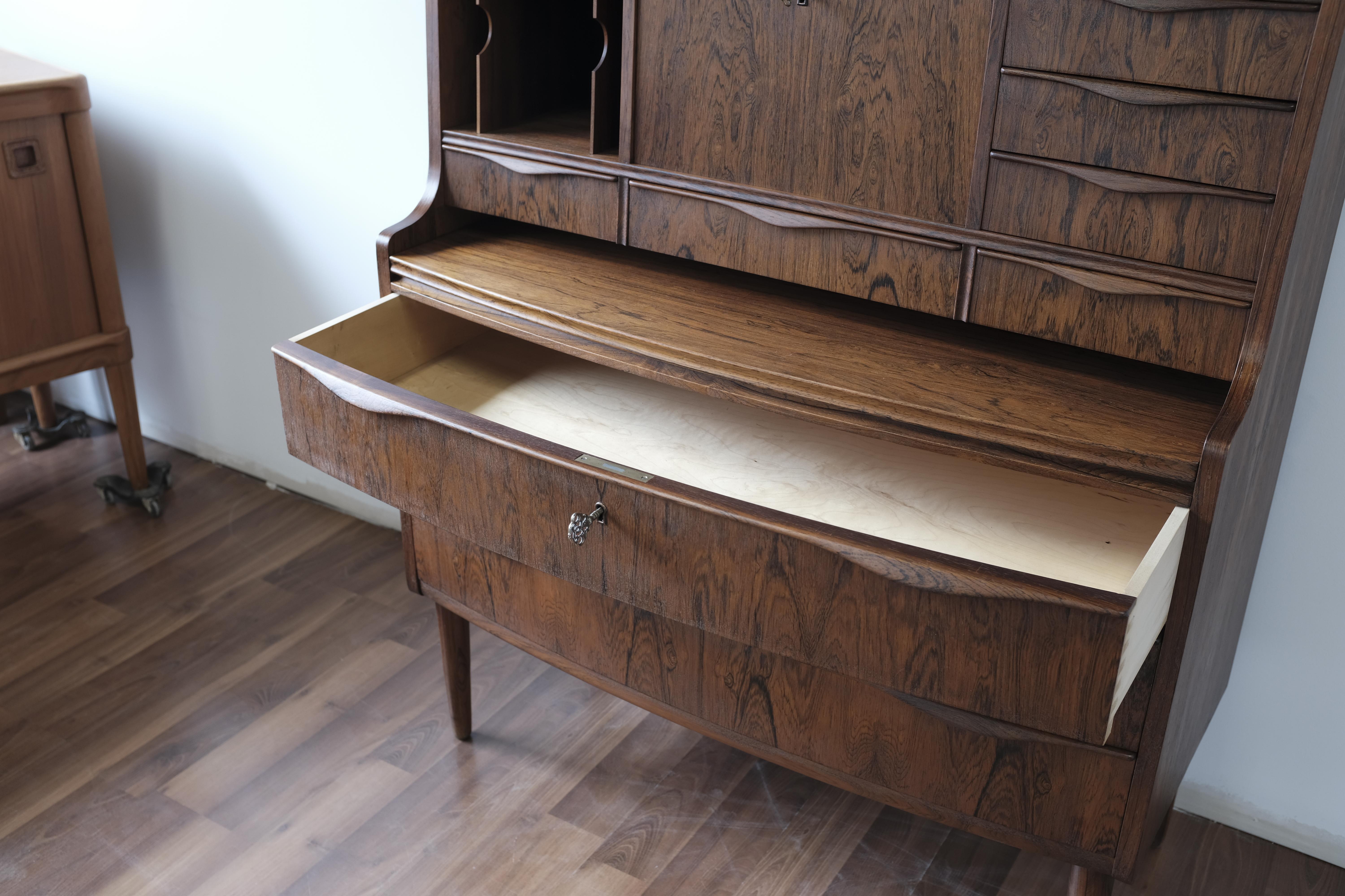 Rosewood Secretary by Ib Kofod-Larsen for A. Andersen & Bohm 1