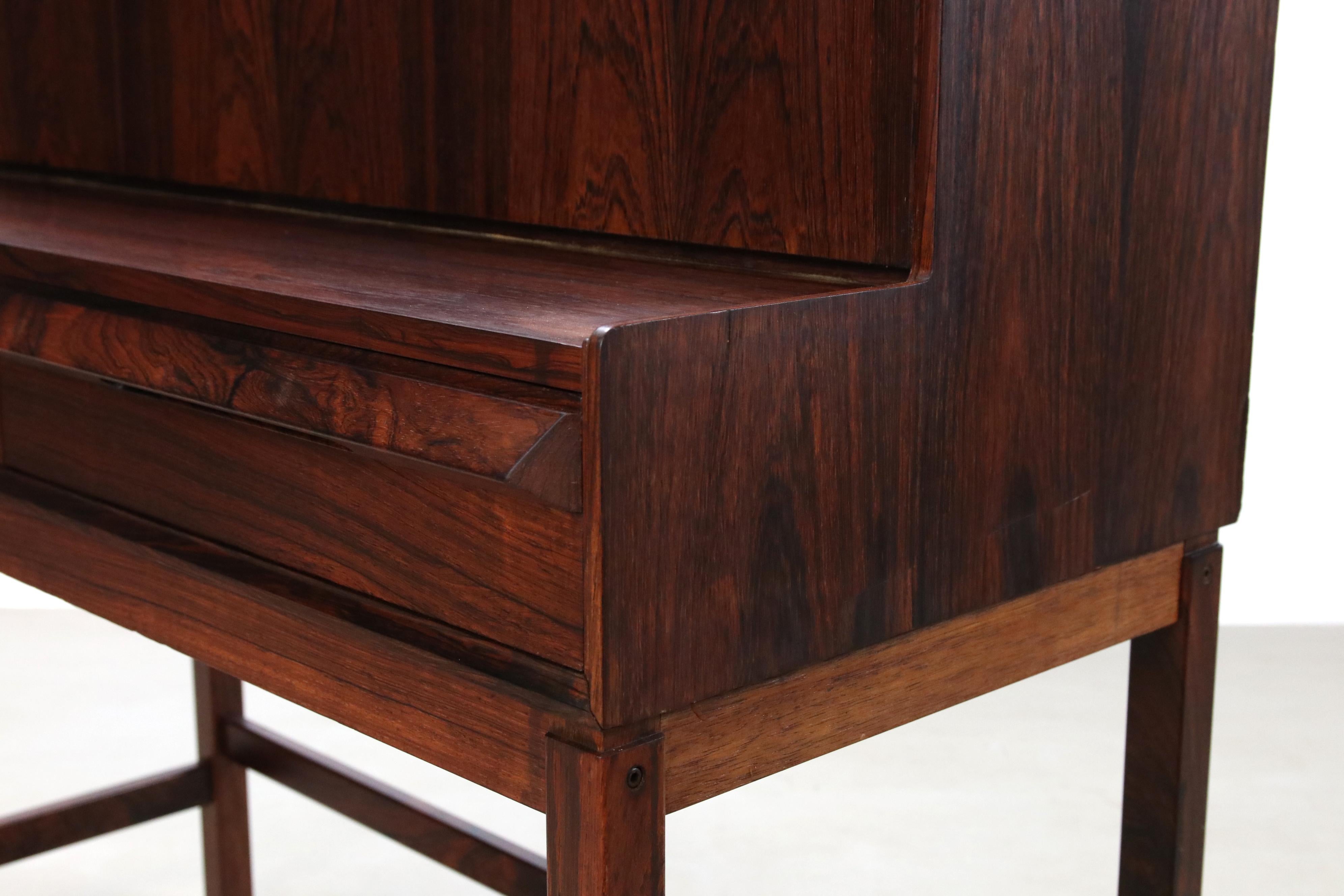 Rosewood Secretary by Torbjørn Afdal for Bruksbo Melemstrands, Norway, 1960 1