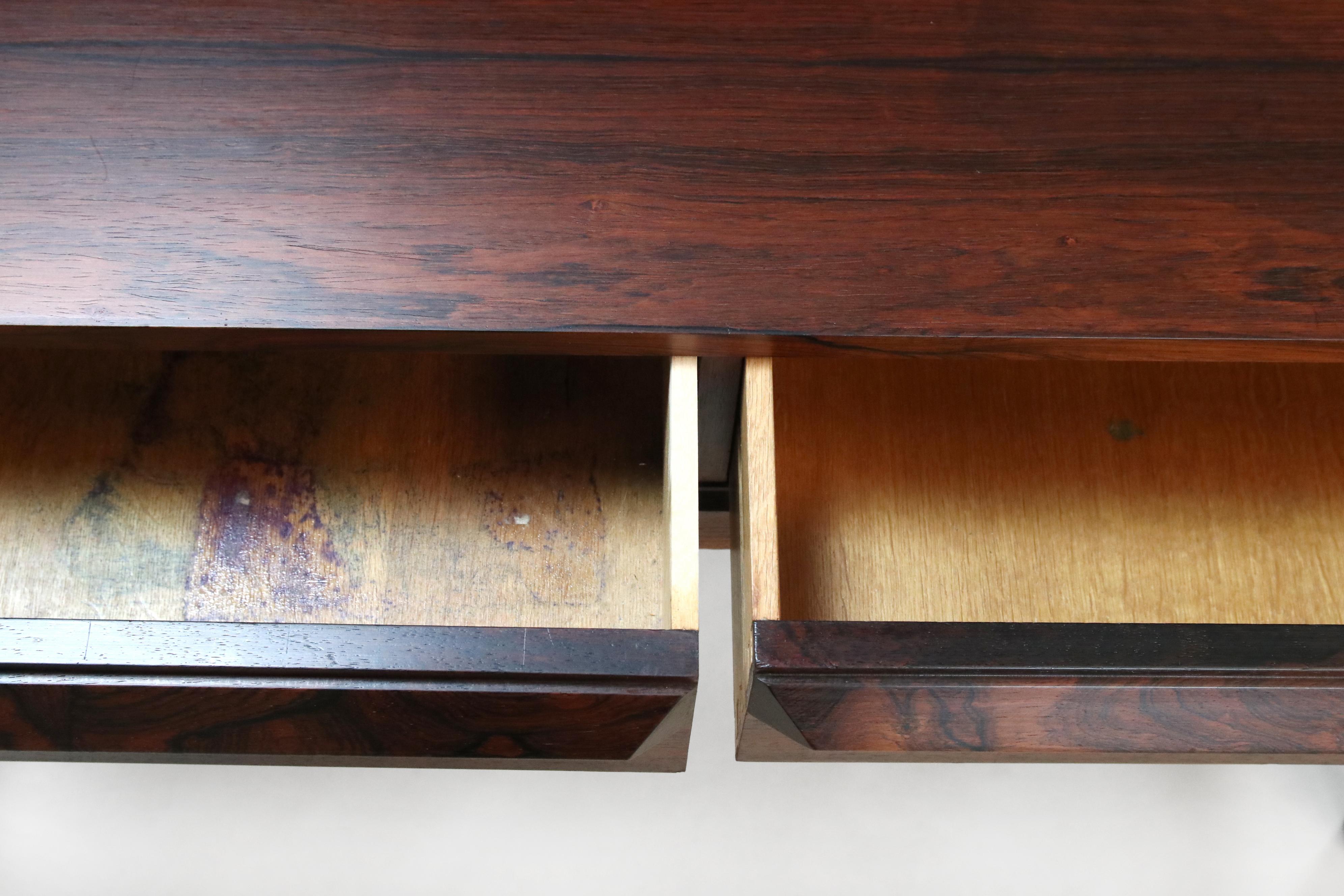 Rosewood Secretary by Torbjørn Afdal for Bruksbo Melemstrands, Norway, 1960 2