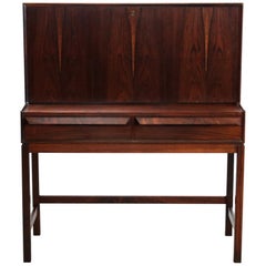 Rosewood Secretary by Torbjørn Afdal for Bruksbo Melemstrands, Norway, 1960