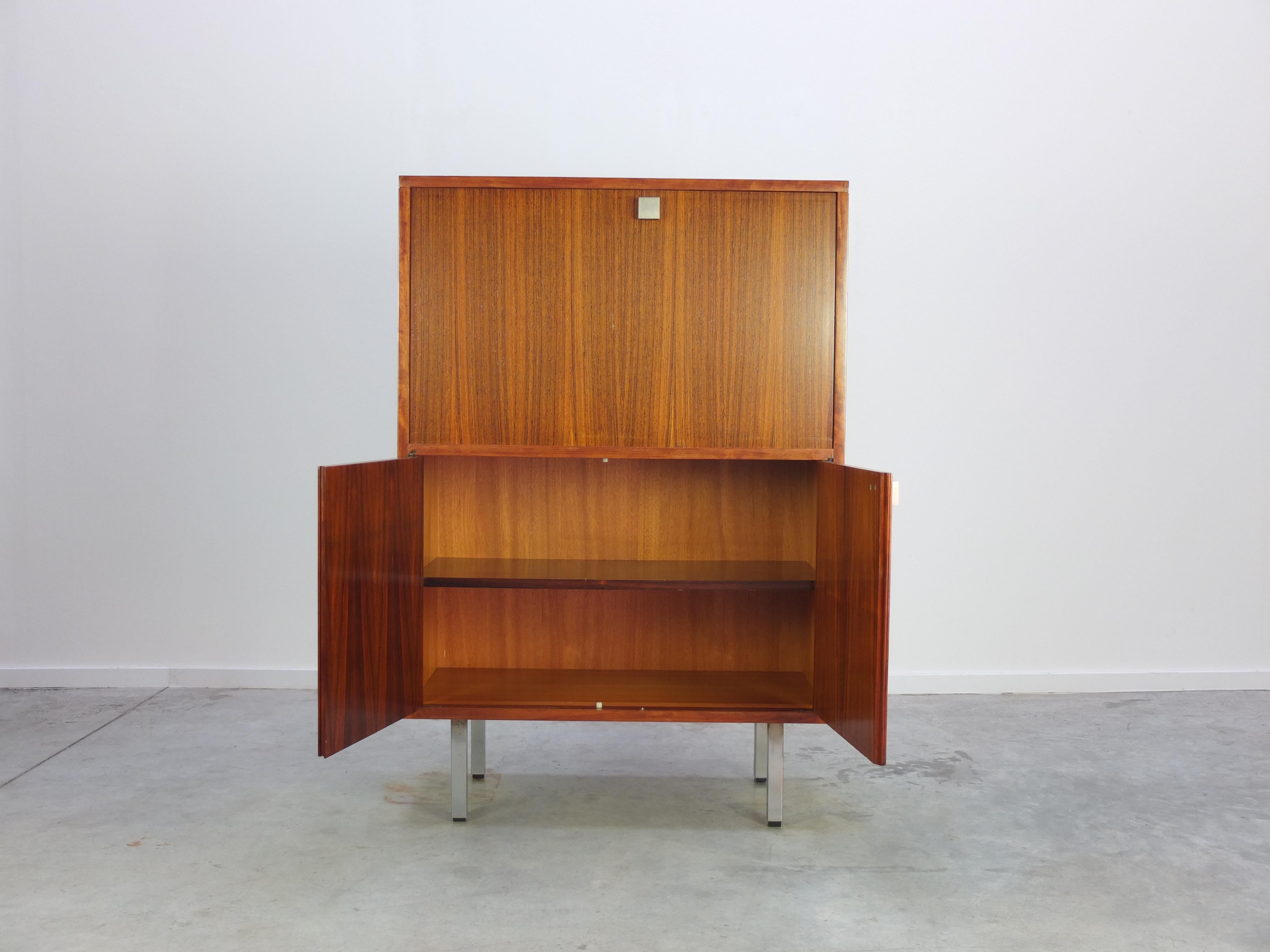 Rosewood Secretary Cabinet by Alfred Hendrickx for Belform, 1960s 6