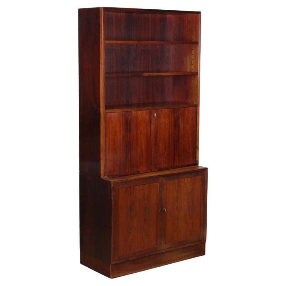 Rosewood secretary desk by Lyby Mobler, 1960 For Sale