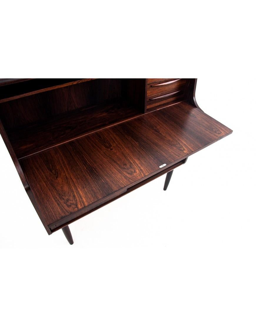 Rosewood secretary desk, Denmark, 1960s. For Sale 4