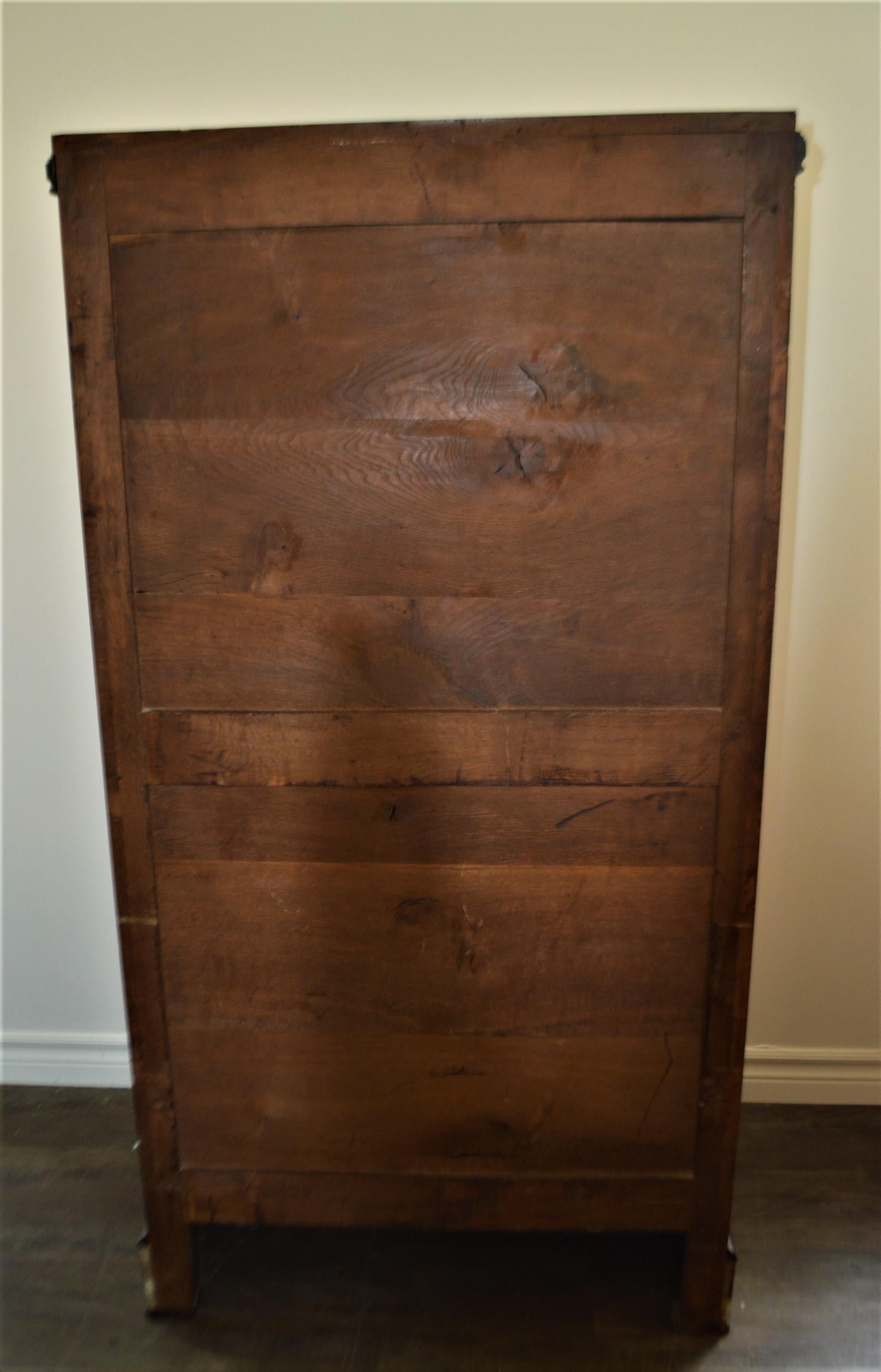 Rosewood Semainier, Chest with Seven Drawers, France, circa 1900 For Sale 4