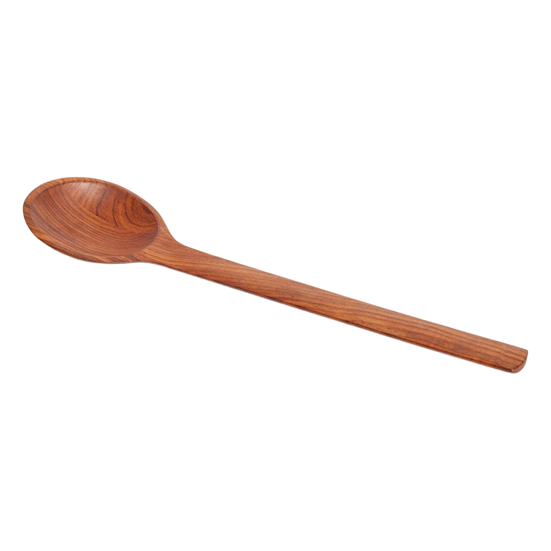 Cuillère de service en bois de rose du Danemark, années 1950 en vente