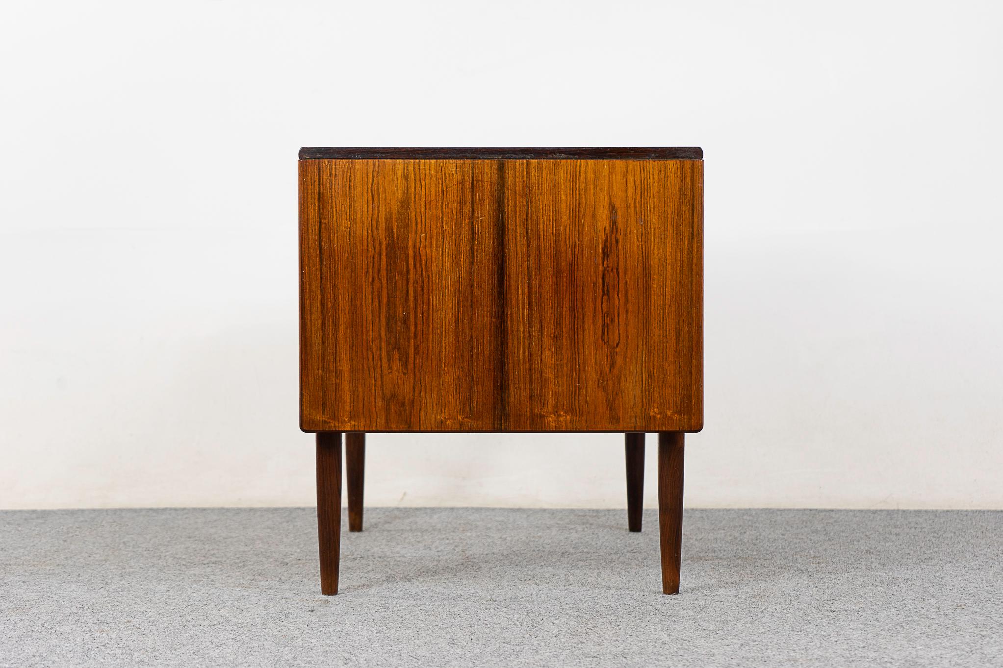 Rosewood Sewing Table by Johannes Andersen For Sale 3