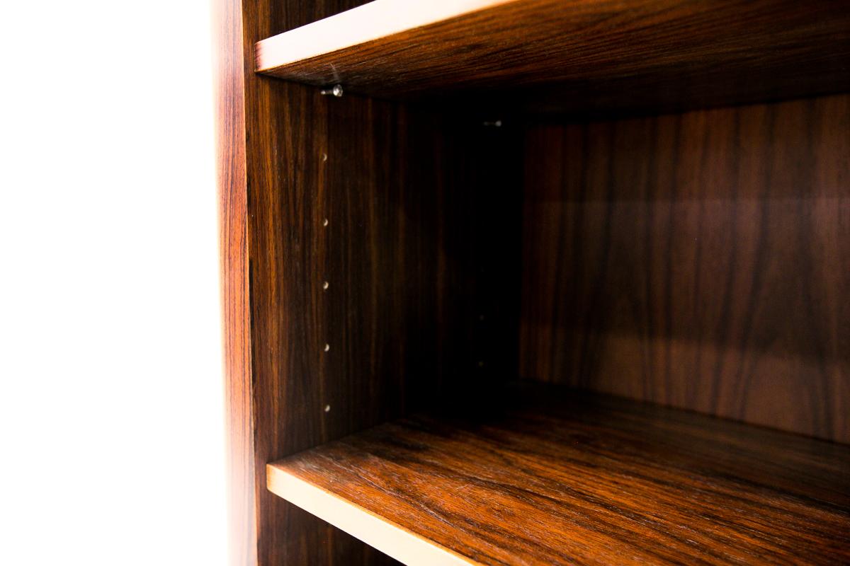 Danish Rosewood Shelf Bookcase