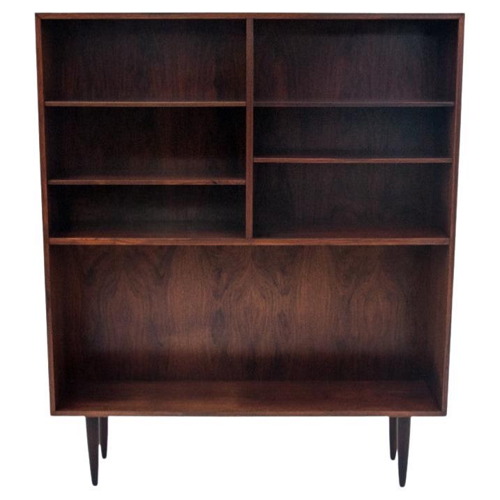 Rosewood shelf designed by Omann Jun, Denmark, 1960s. After renovation. For Sale