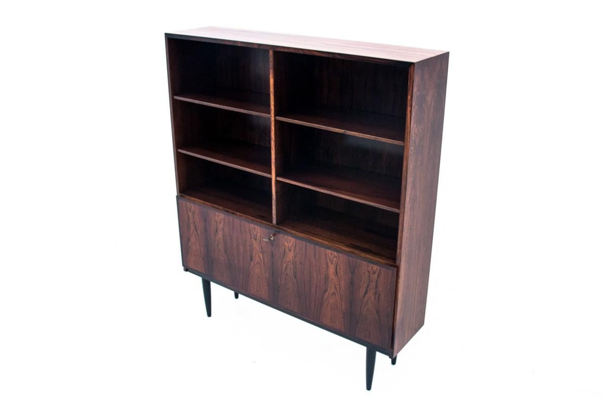 Mid-Century Modern Rosewood shelf designed by Omann Jun, Denmark, 1960s. For Sale