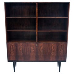 Rosewood shelf designed by Omann Jun, Denmark, 1960s.