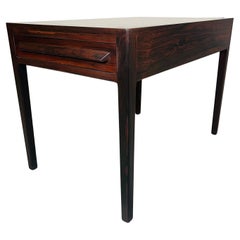 Scandinavian Rosewood Side/End Table After Arne Vodder