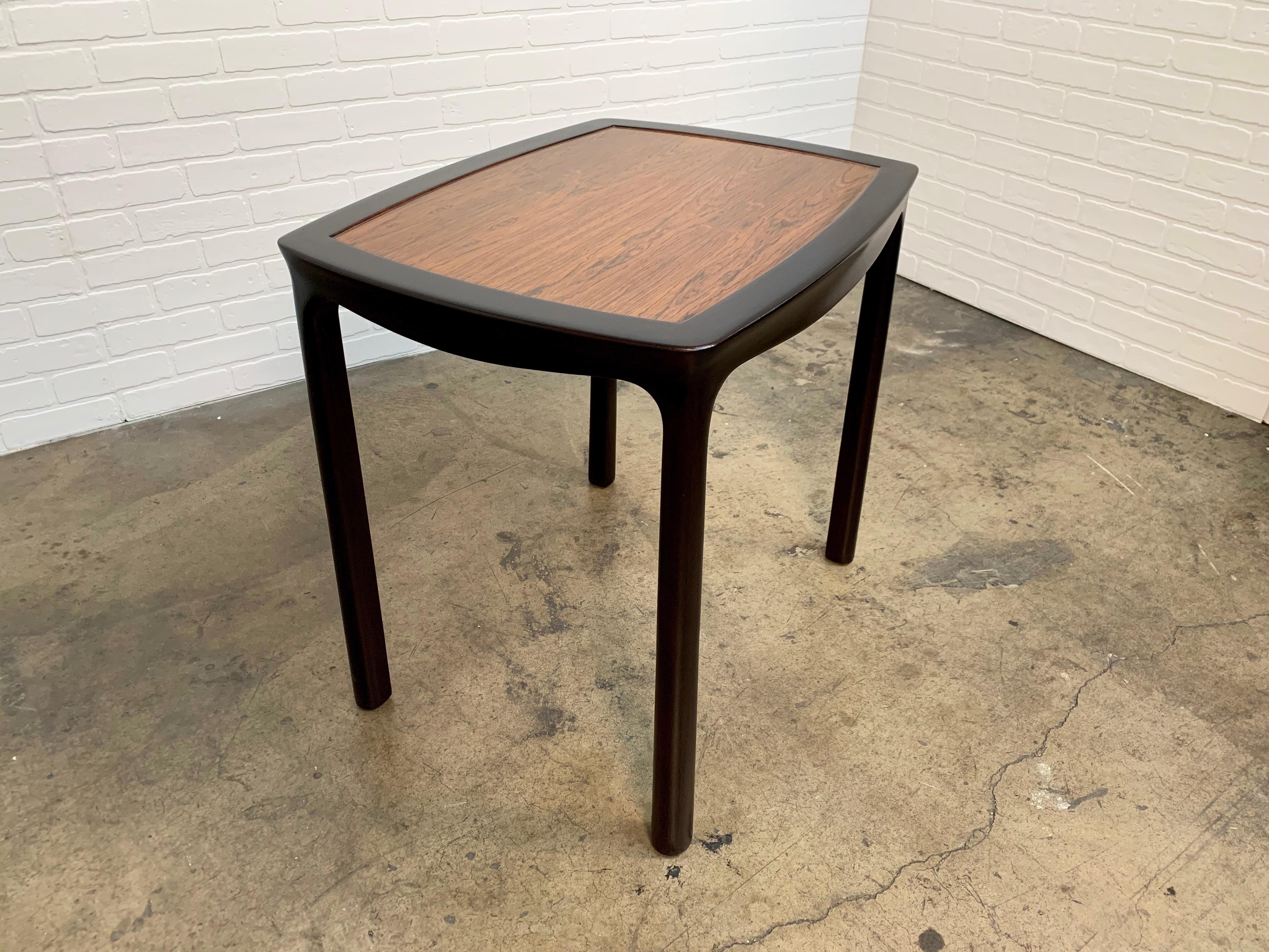 Rosewood Side Table by Edward Wormley for Dunbar 3