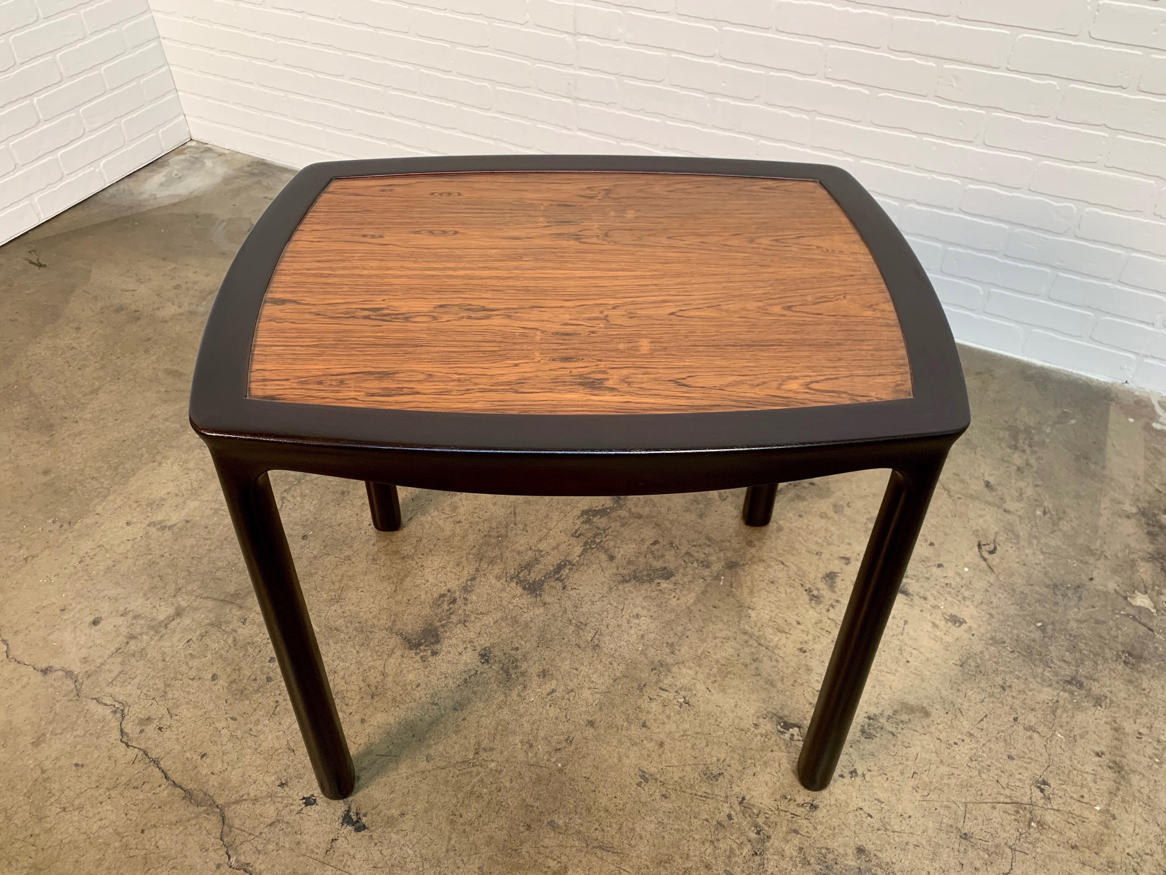 Rosewood side table by Edward Wormley for Dunbar.