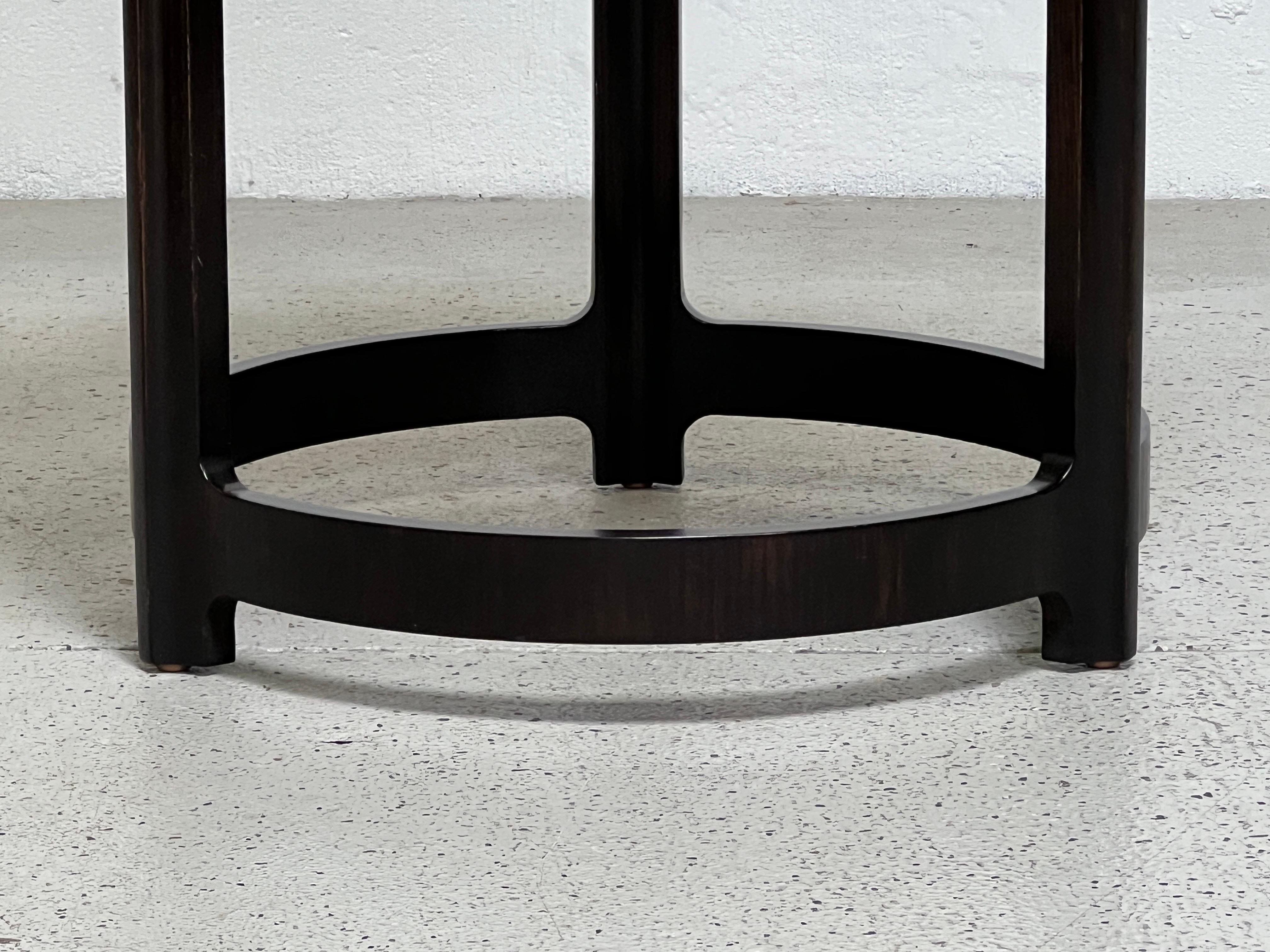 Rosewood Side Table by Edward Wormley for Dunbar  In Good Condition For Sale In Dallas, TX