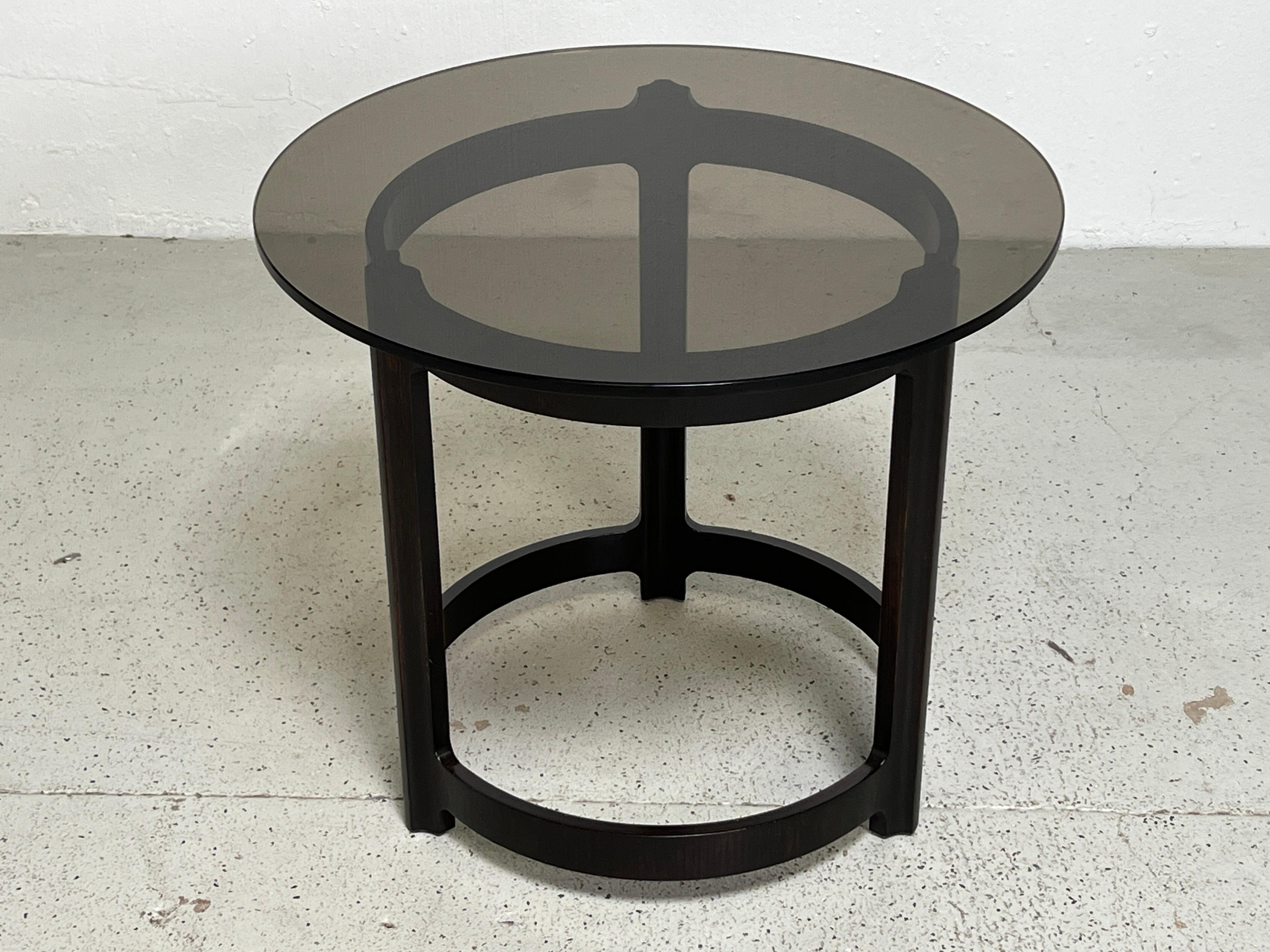 Rosewood Side Table by Edward Wormley for Dunbar  For Sale 1