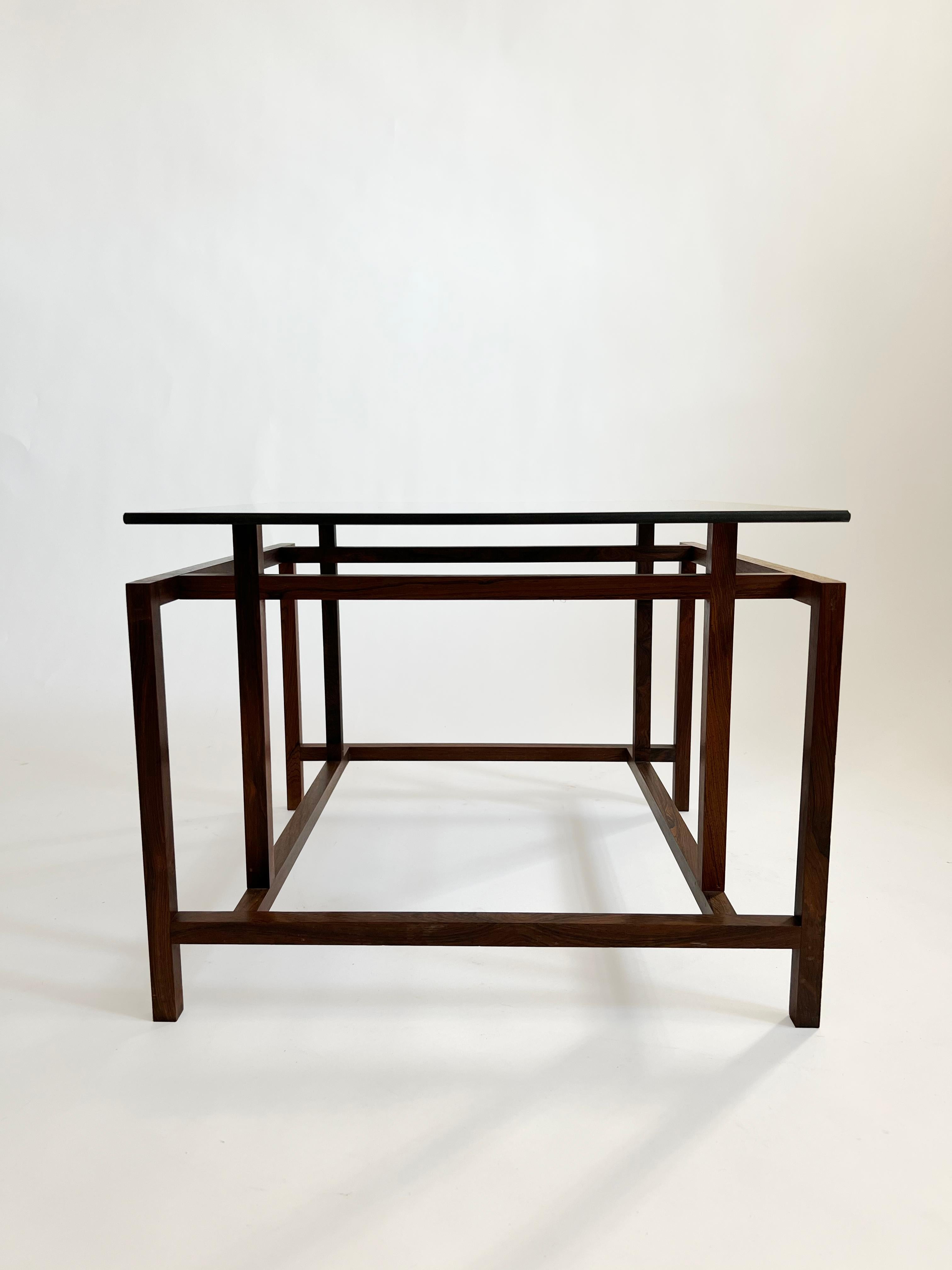 Mid-Century Modern Rosewood Side Table by Henning Norgaard for Komfort