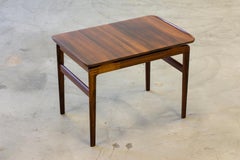 Rosewood side table by Hvidt & Mølgaard, denmark, 1960s, palisander