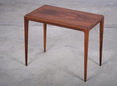 Rosewood Side Table by Johannes Andersen for Silkeborg Møbelfabrik, Denmark