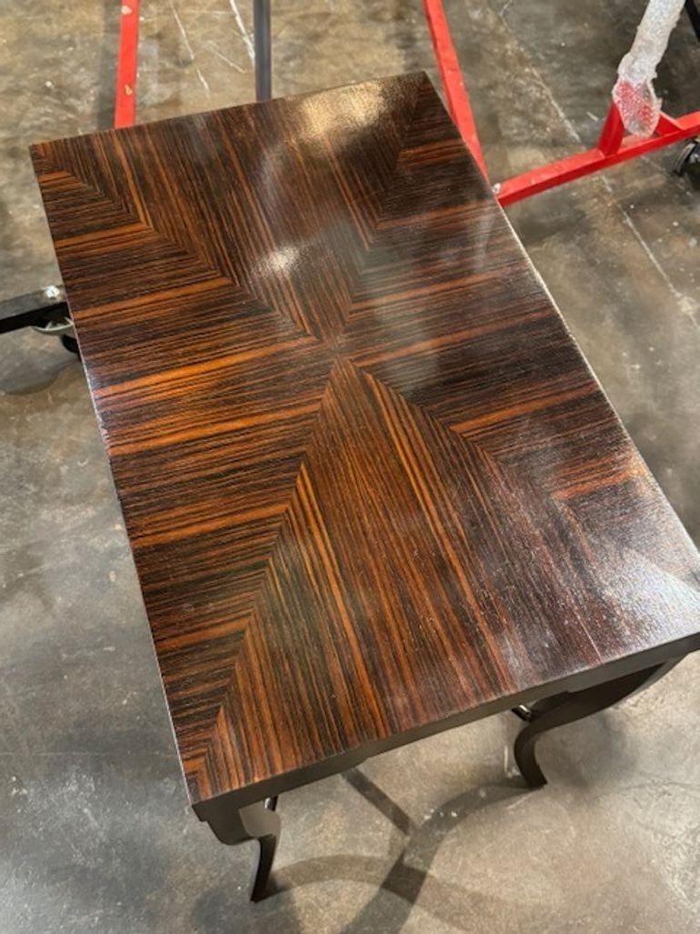 Table d'appoint Karl Springer Bon état - En vente à Dallas, TX