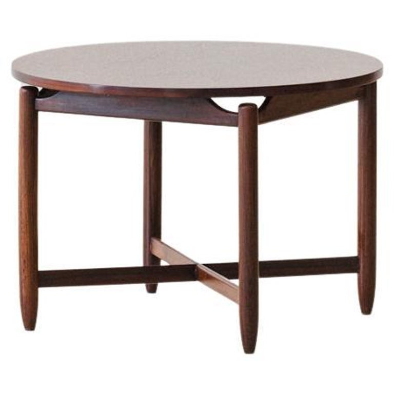Móveis Cantù Brazilian rosewood side table, 1960s, offered by Bossa