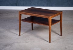 Tavolino in palissandro di Severin Hansen, anni '50