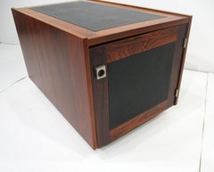 Johanner Sorth Rosewood Side Table Cube by Bornholm Denmark