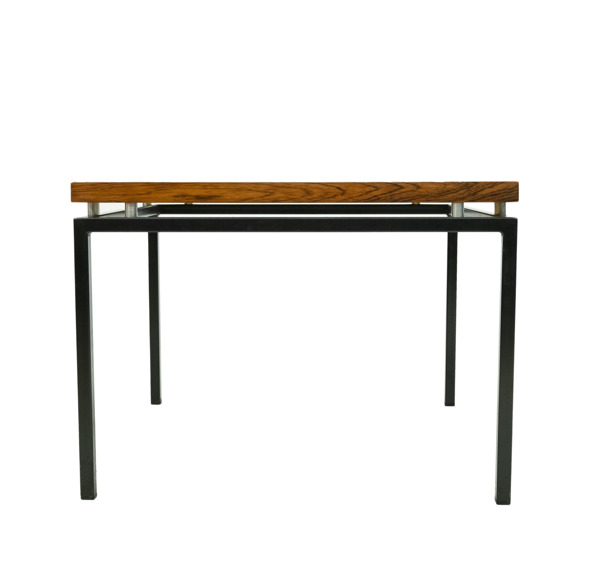 Mid-Century Modern Rosewood Side Table Dutch, 1960s For Sale