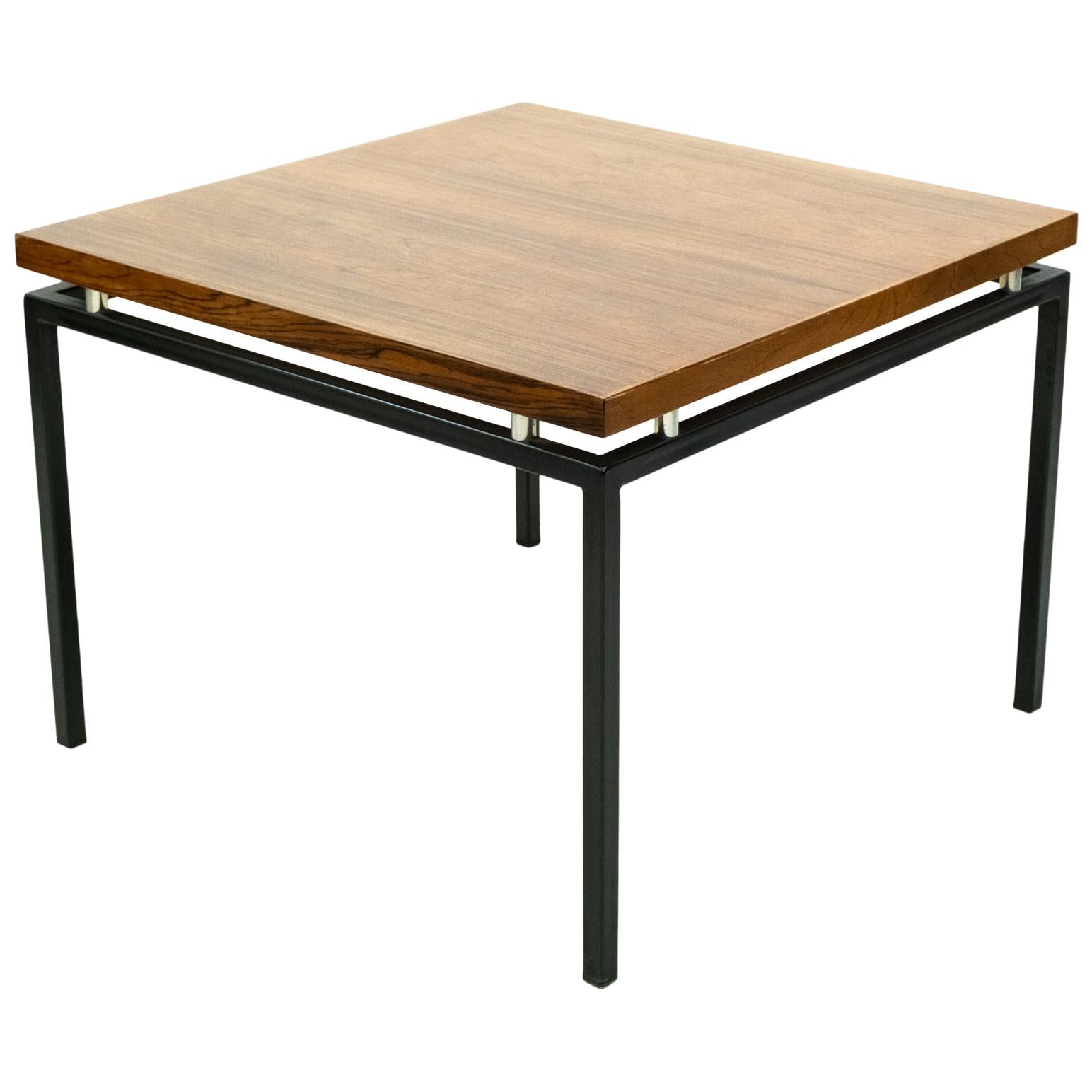 Mesa auxiliar de palisandro holandesa, años 60