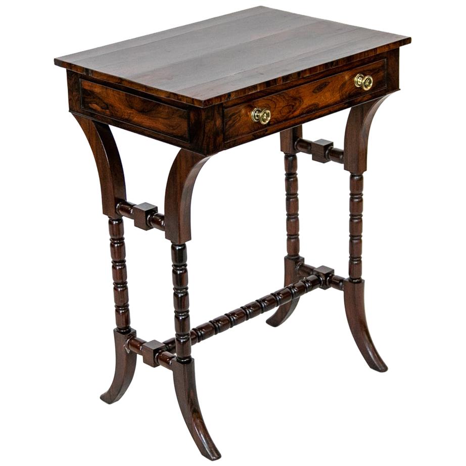 Rosewood Side Table at 1stDibs