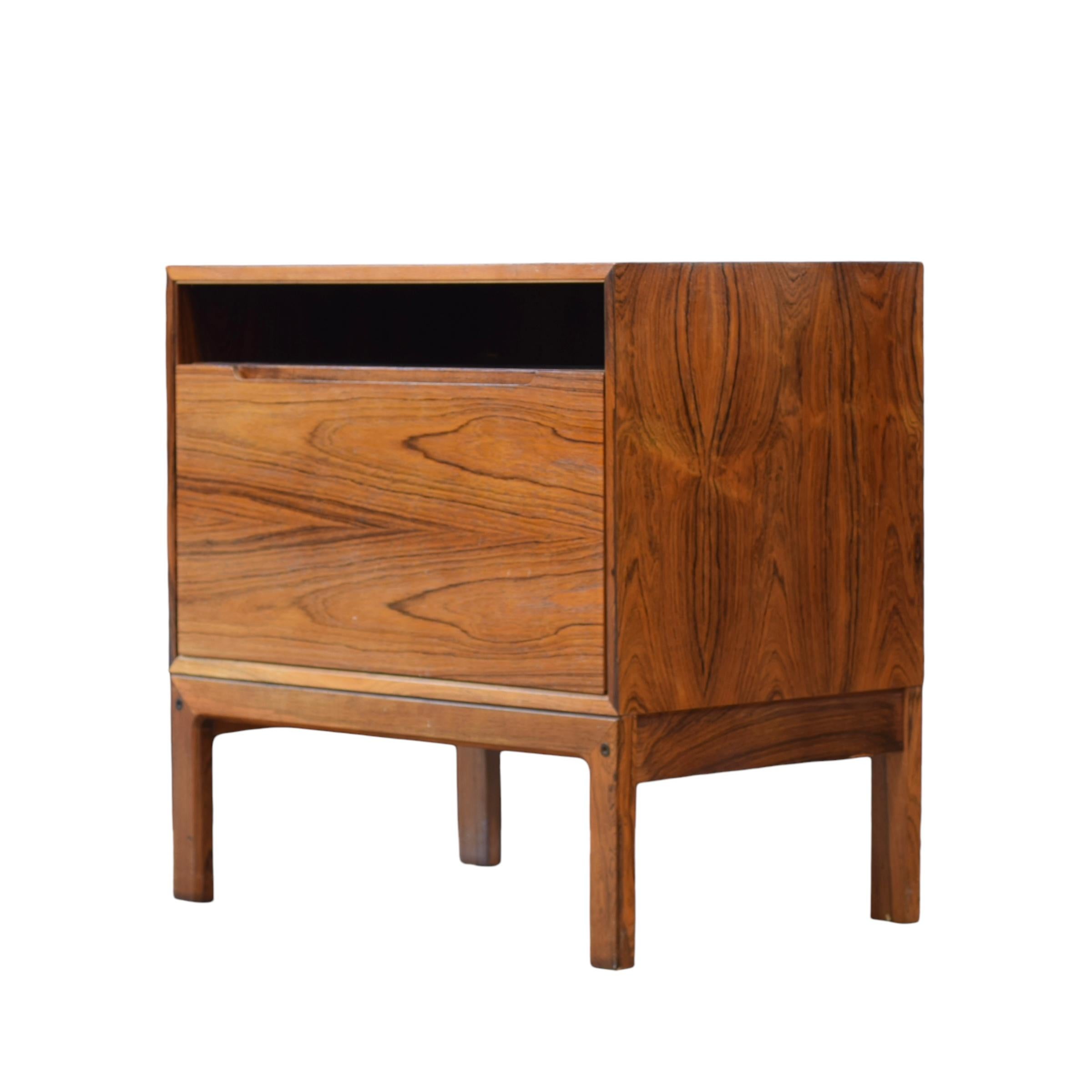 Rosewood Side Table Set by Arne Wahl Iversen For Sale 5