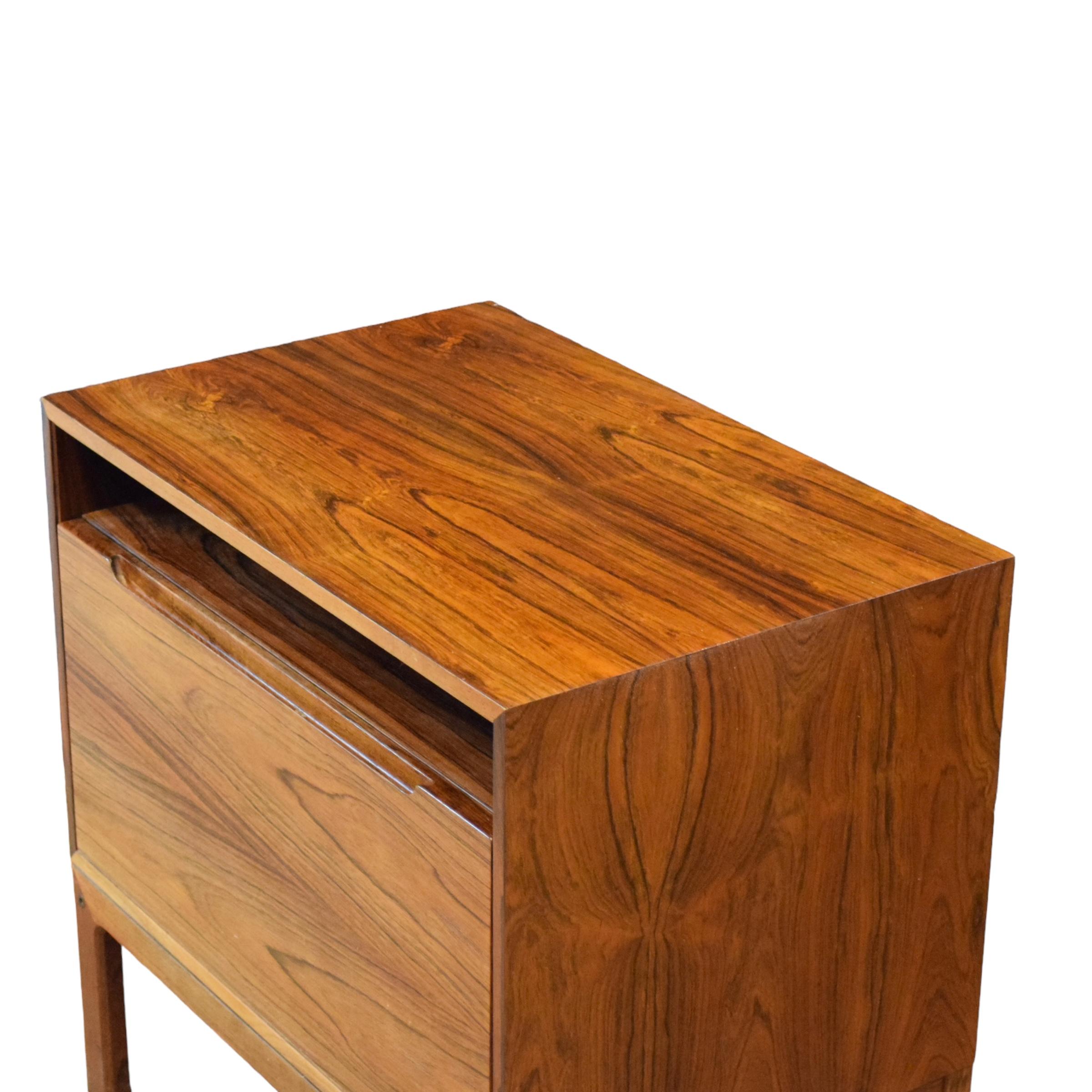 Rosewood Side Table Set by Arne Wahl Iversen For Sale 7
