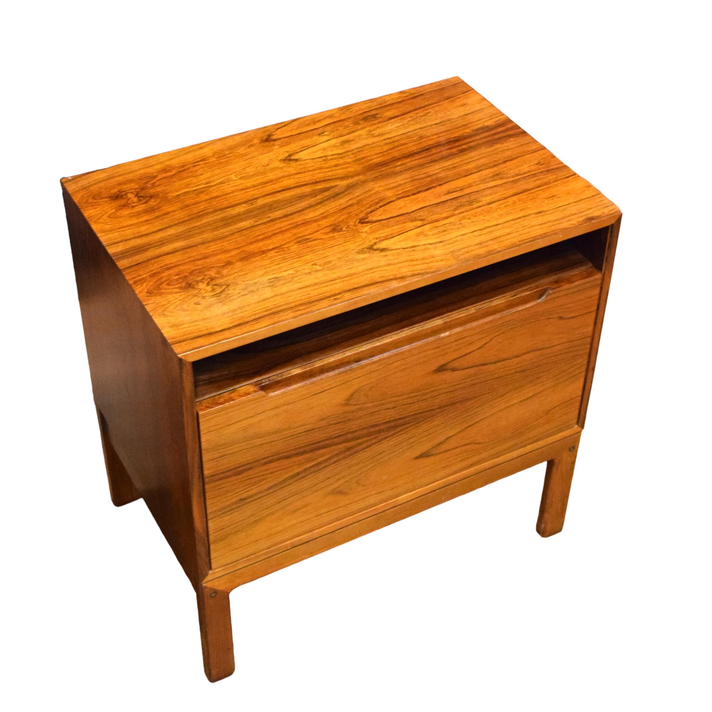 Danish Rosewood Side Table Set by Arne Wahl Iversen For Sale