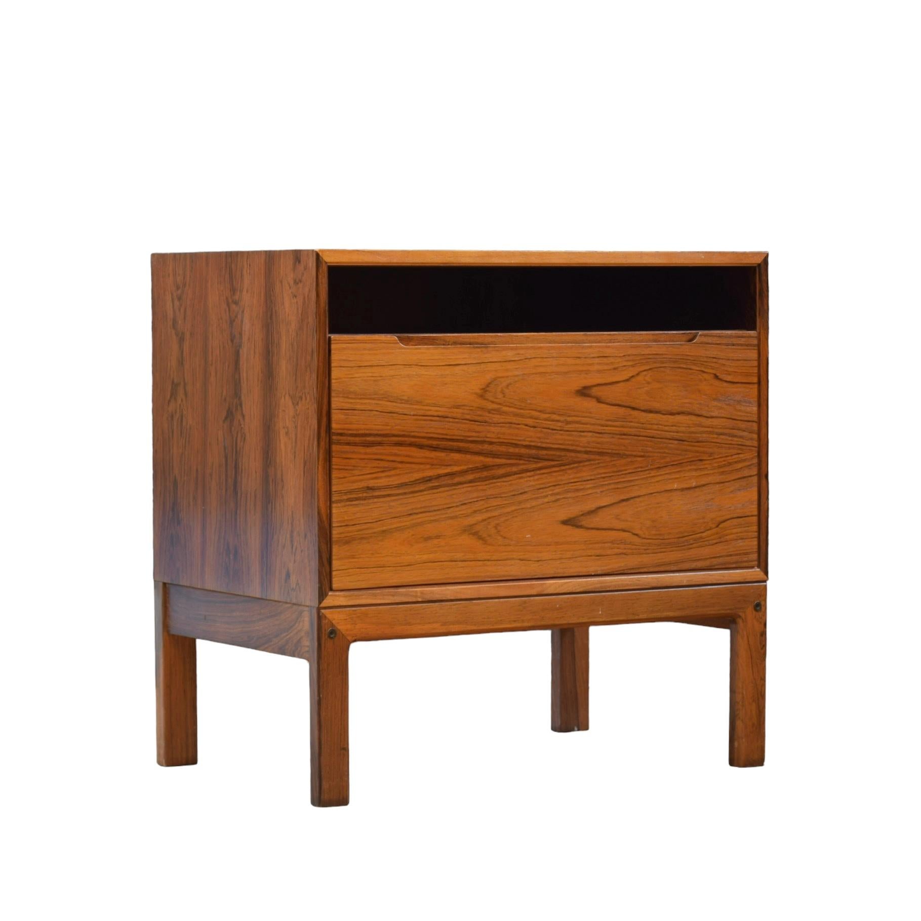 Rosewood Side Table Set by Arne Wahl Iversen For Sale 3