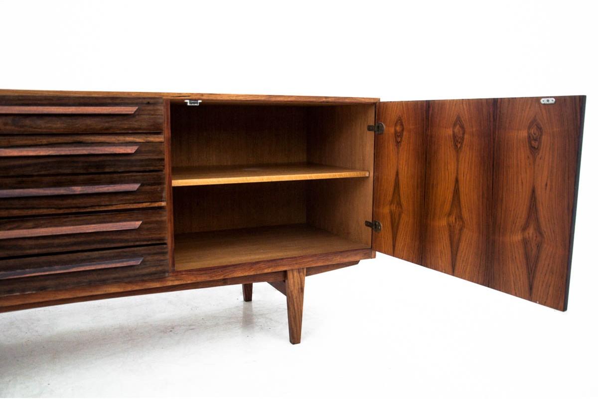 Rosewood Sideboard, 1960s Denmark In Good Condition In Chorzów, PL