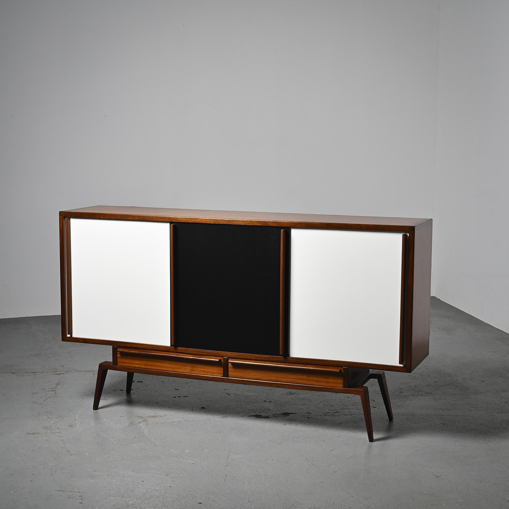 A sideboard designed by André Sornay, the inventor of the 