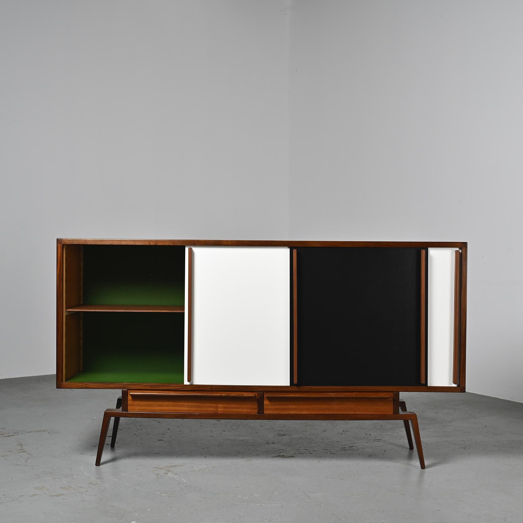 French Rosewood Sideboard by André Sornay, circa 1950