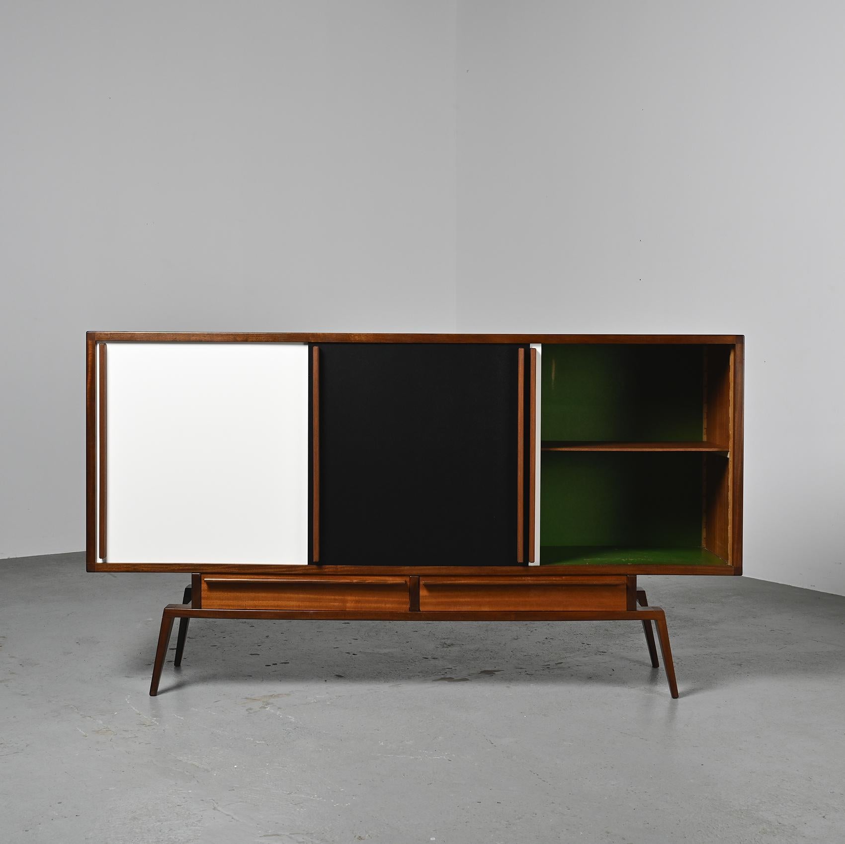 20th Century Rosewood Sideboard by André Sornay, circa 1950