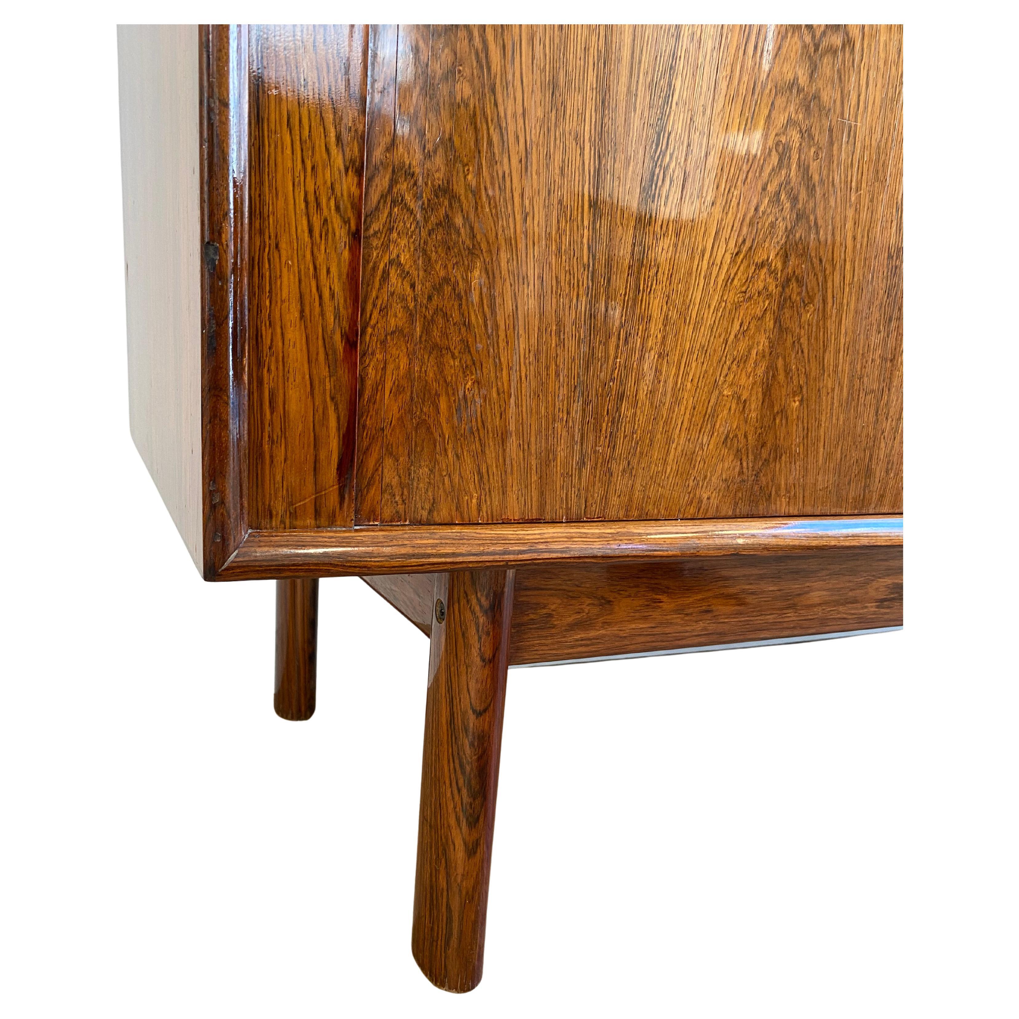 Palissandro Credenza in palissandro di Arne Vodder per Sibast in vendita